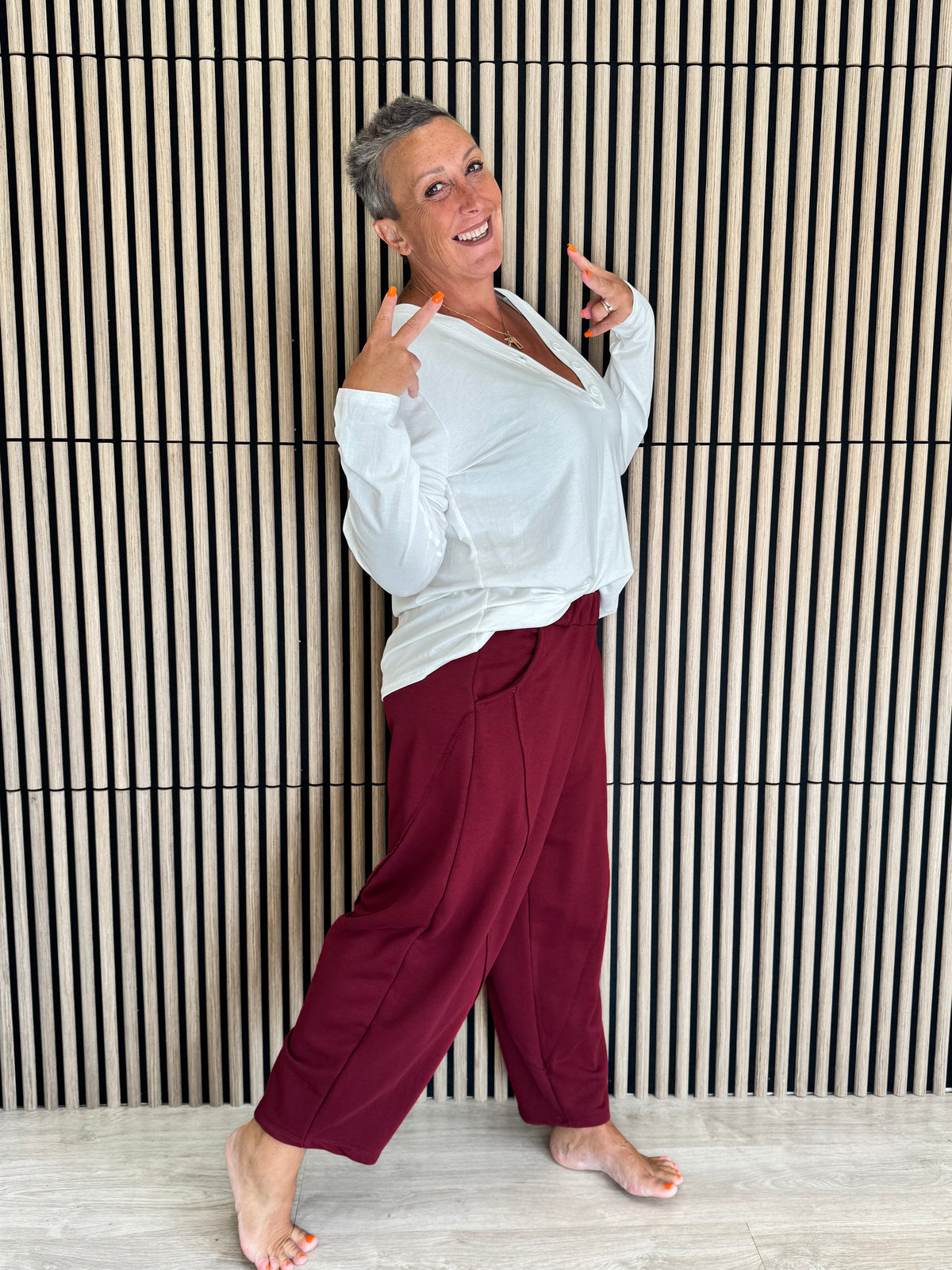 Pantalone viola