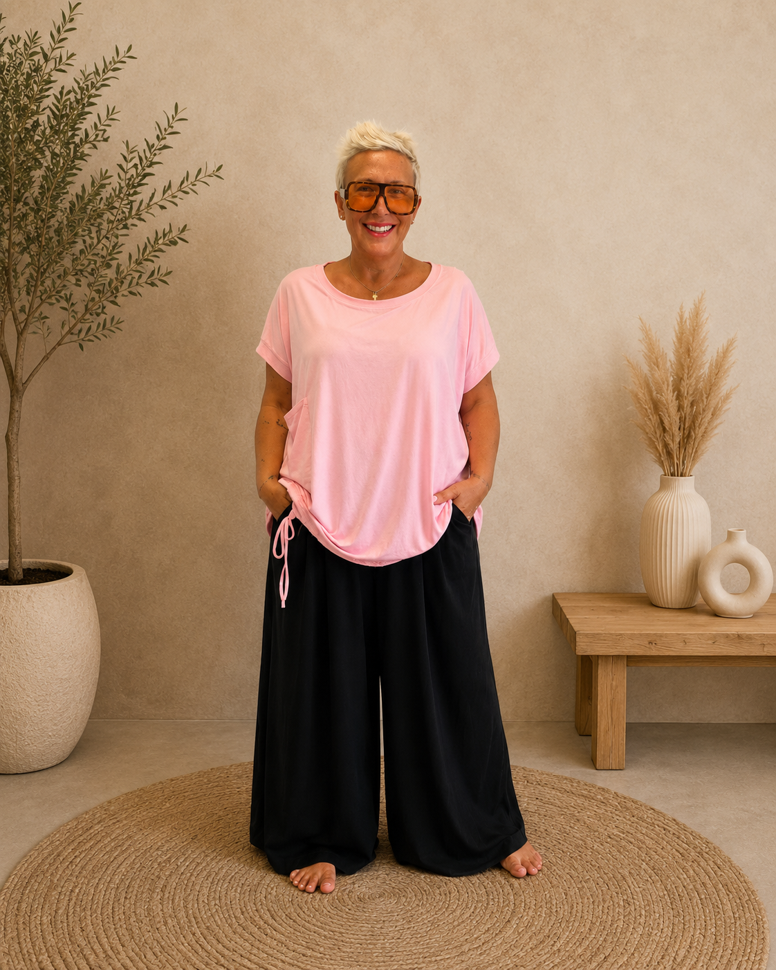 T-shirt Laccetto