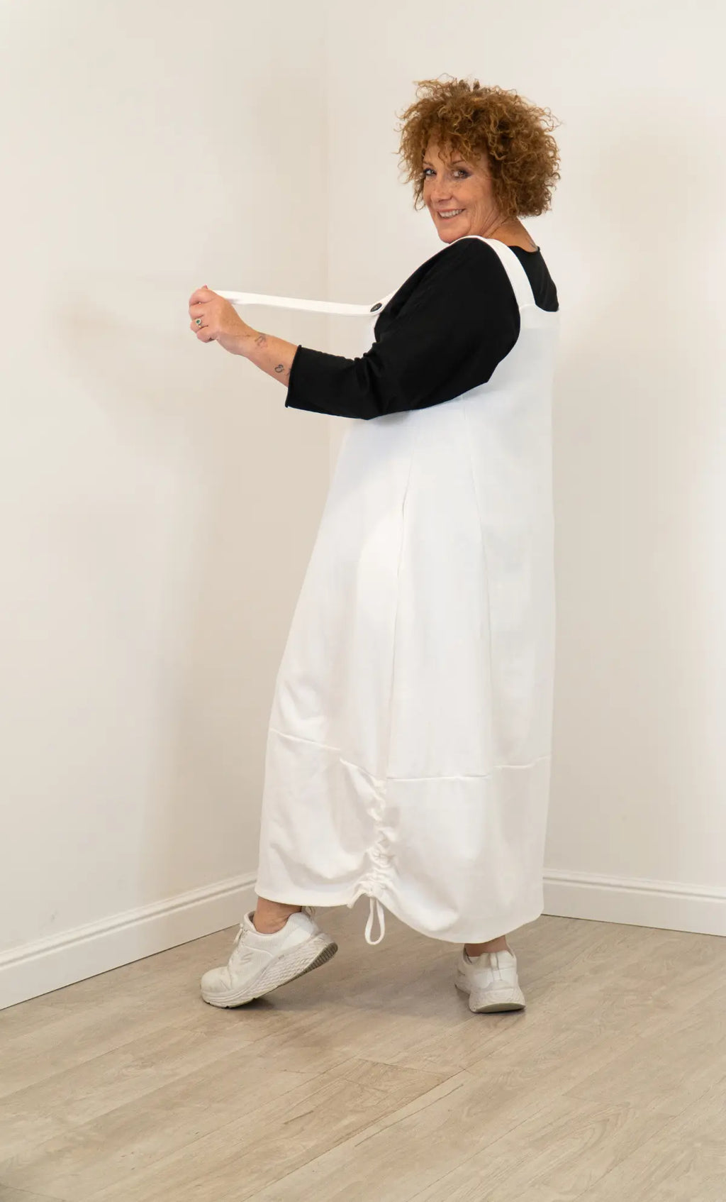 Martina's overalls-dress