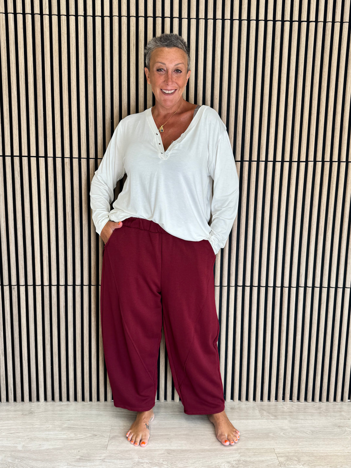 Pantalone viola