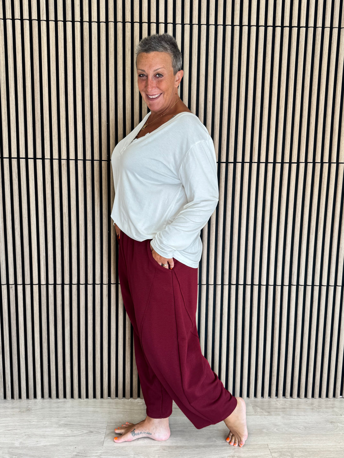Pantalone viola