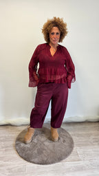 Positano lace shirt