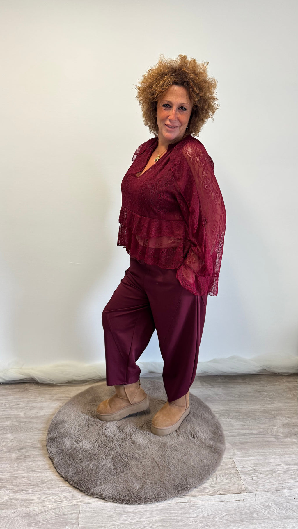 Positano lace shirt