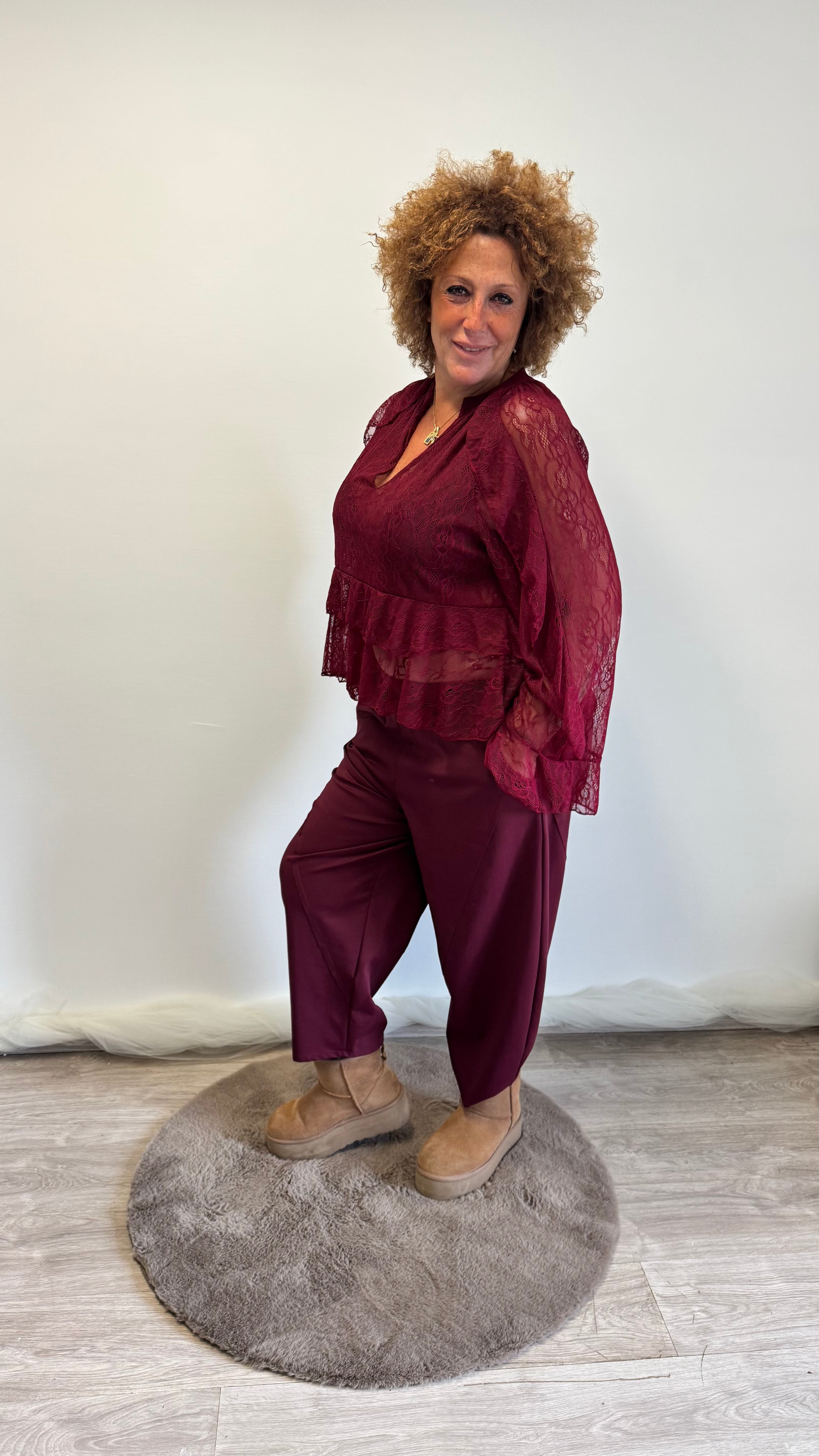 Positano lace shirt