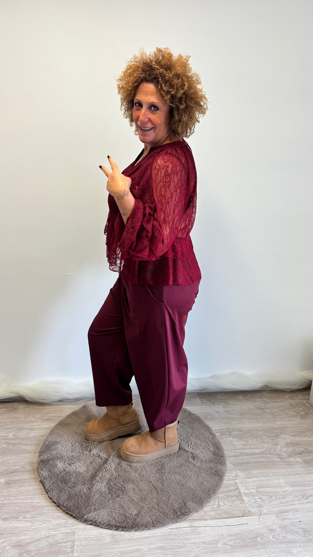 Positano lace shirt