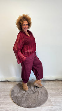 Camicia pizzo Positano