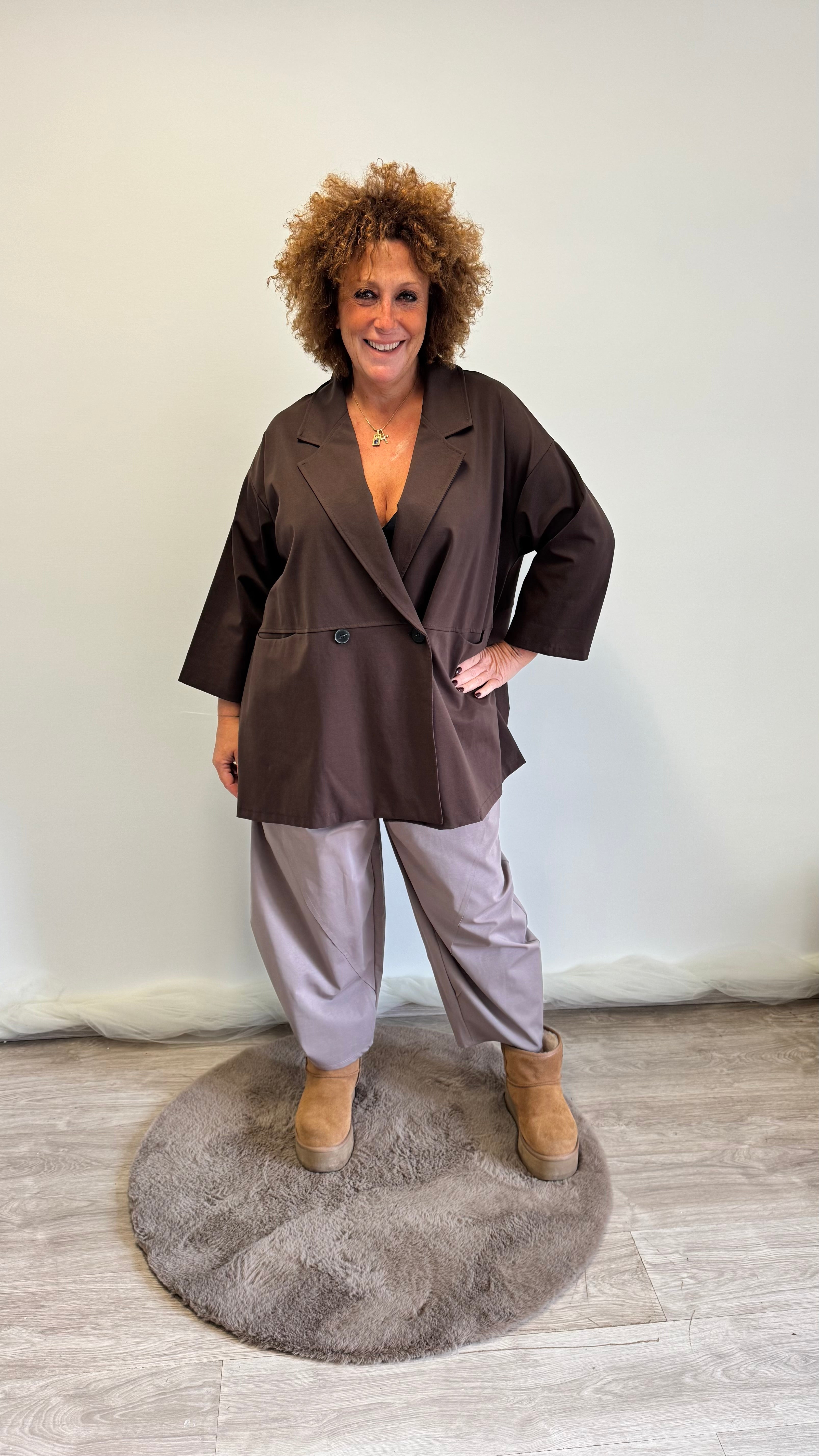 Giacca doppio petto Prato