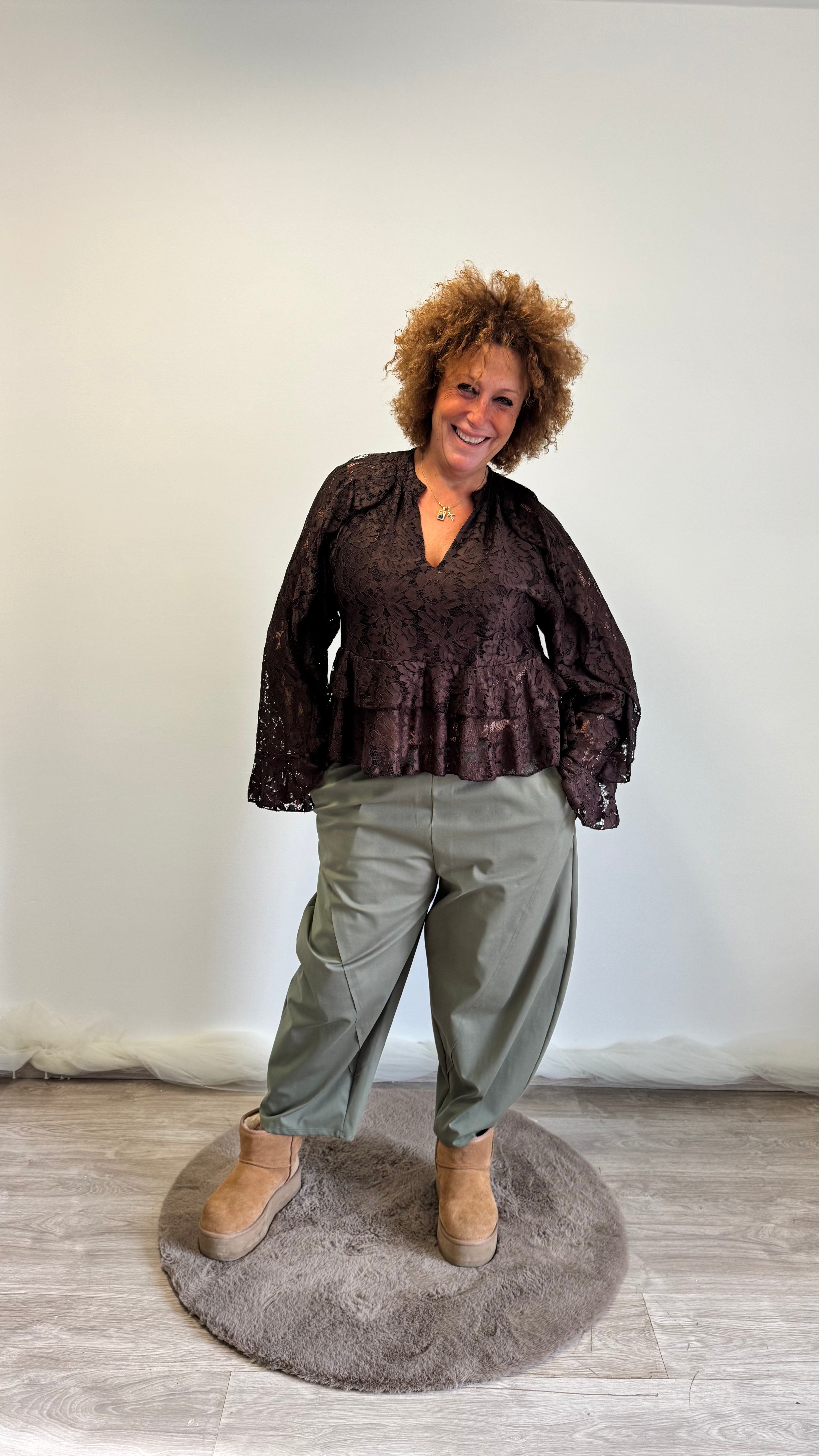 Camicia pizzo Positano