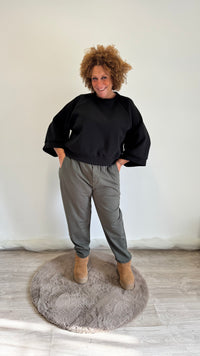 Felpa polsino largo Manhattan