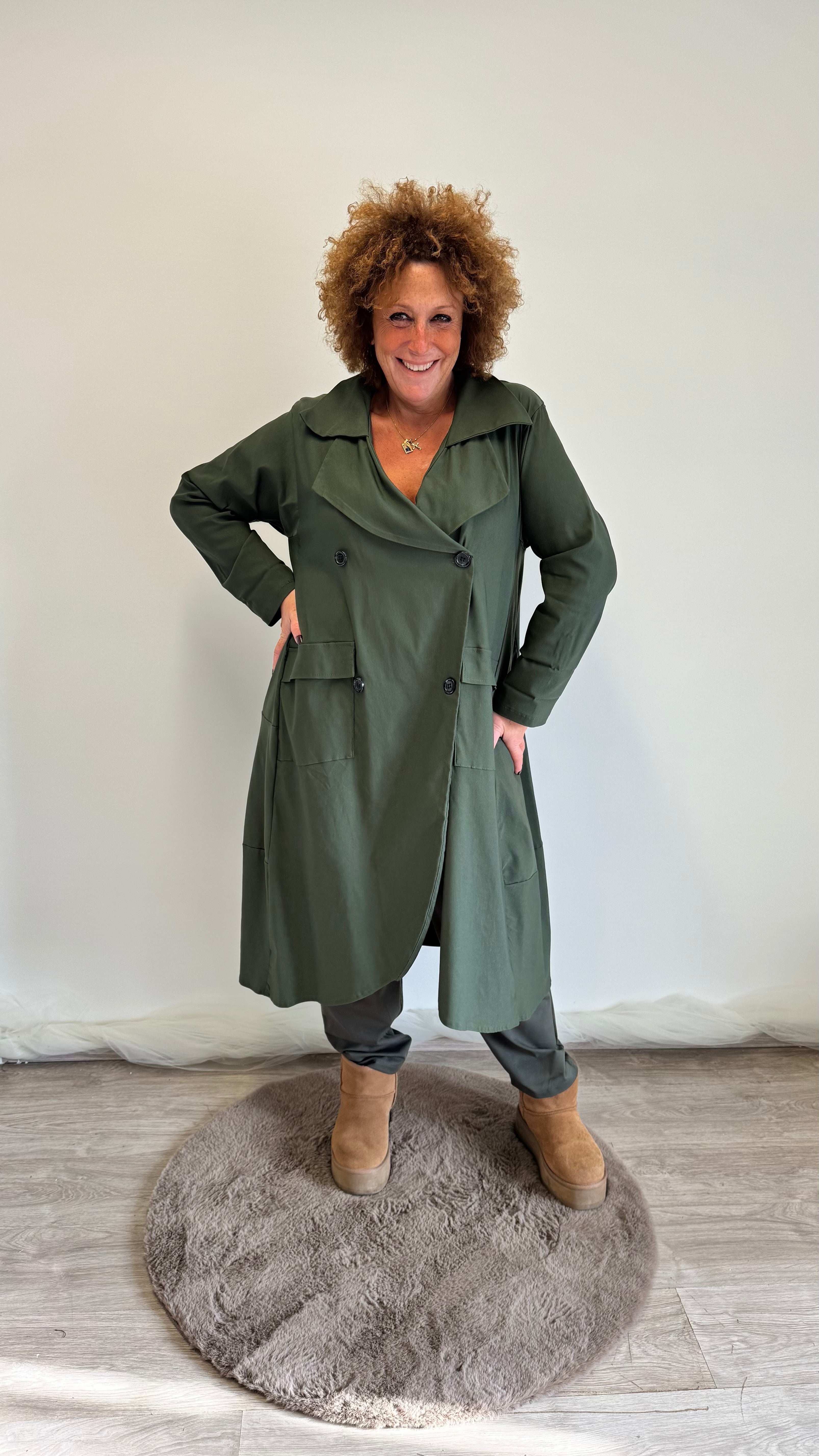 Trench doppio petto Birmingham