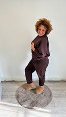 Felpa polsino largo Manhattan