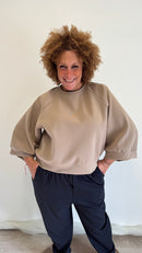 Felpa polsino largo Manhattan