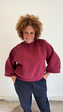 Felpa polsino largo Manhattan