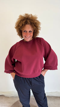 Felpa polsino largo Manhattan