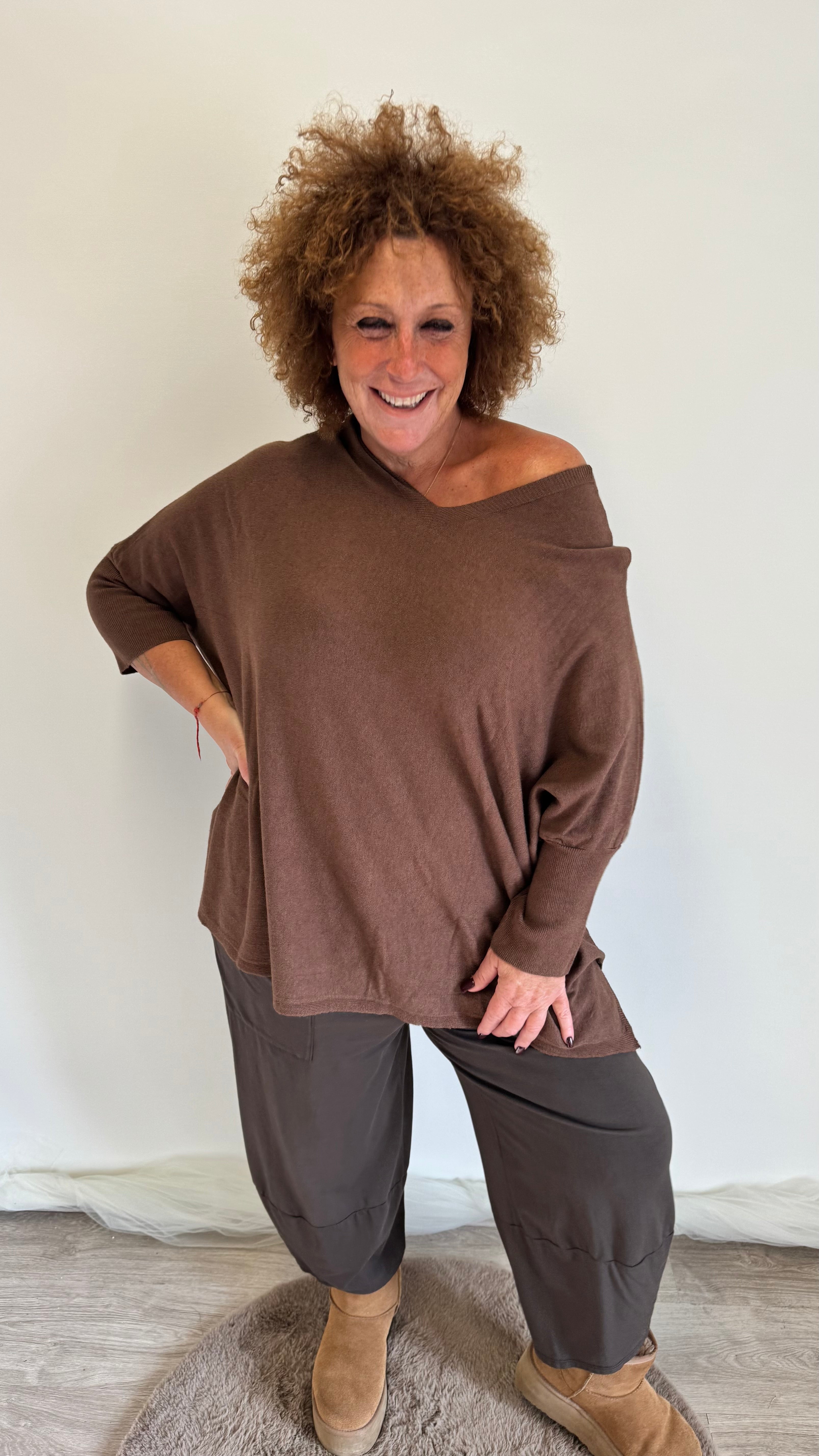 Maglia doppio scollo Londra