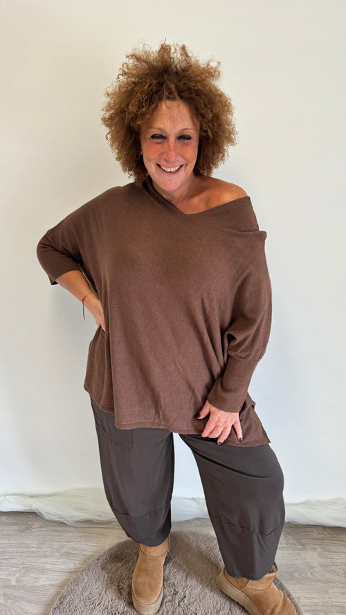 Maglia doppio scollo Londra