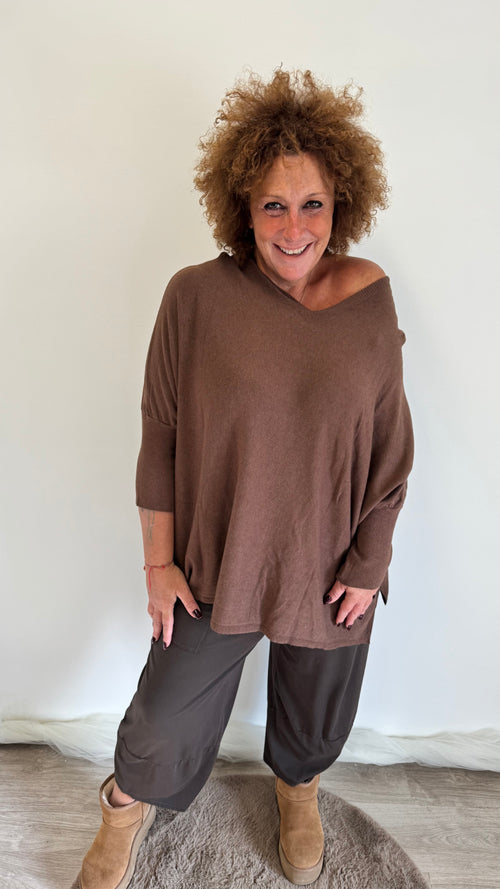 Maglia doppio scollo Londra