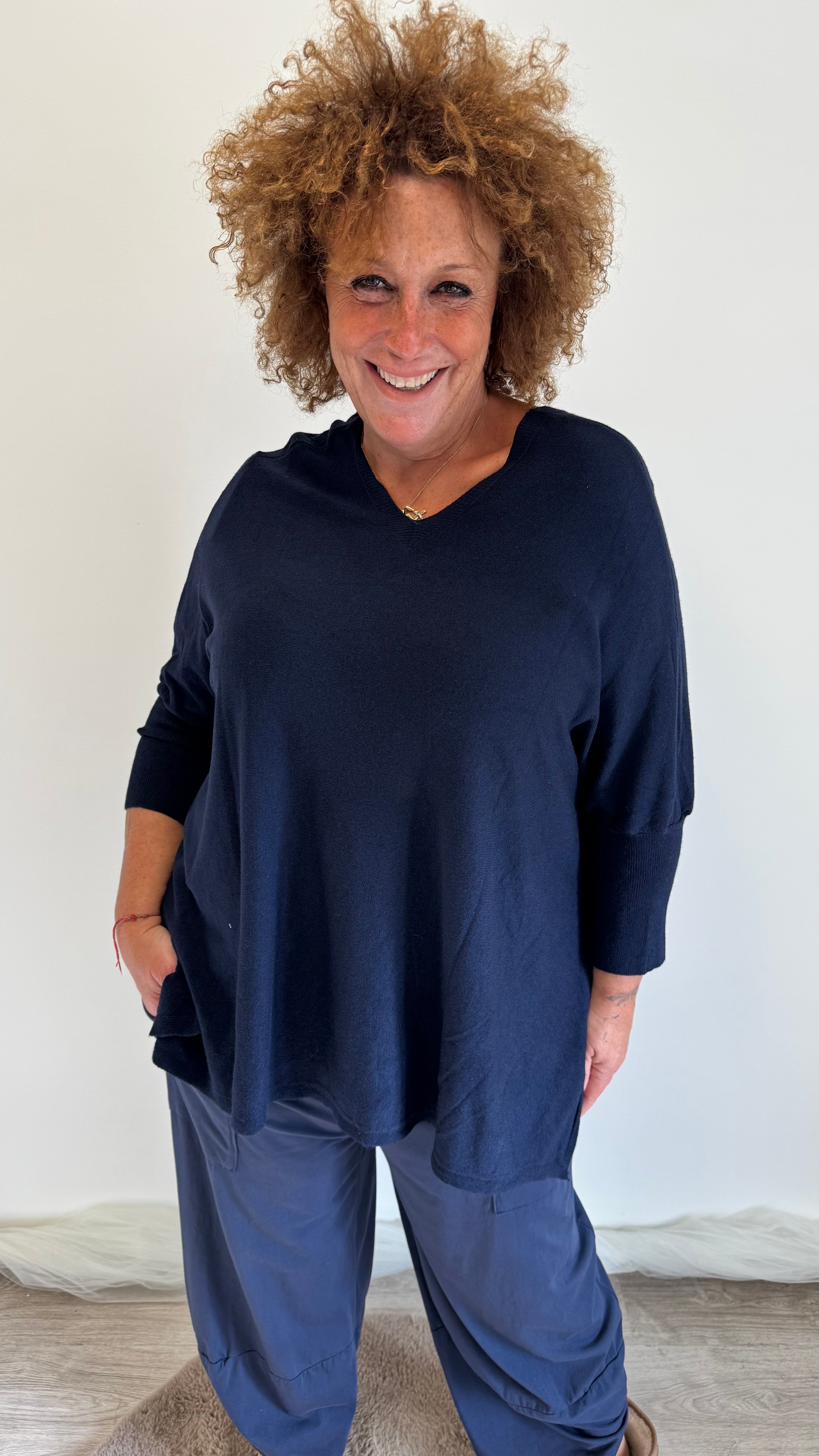 Maglia doppio scollo Londra