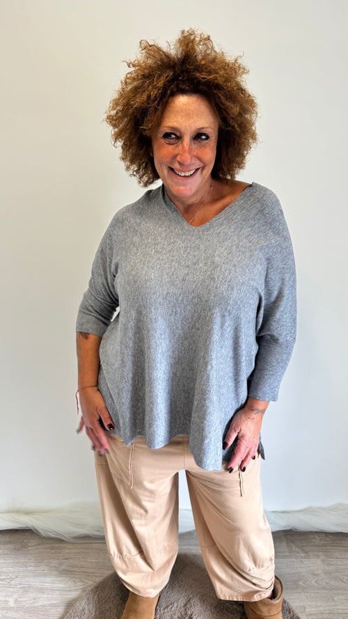 Maglia doppio scollo Londra