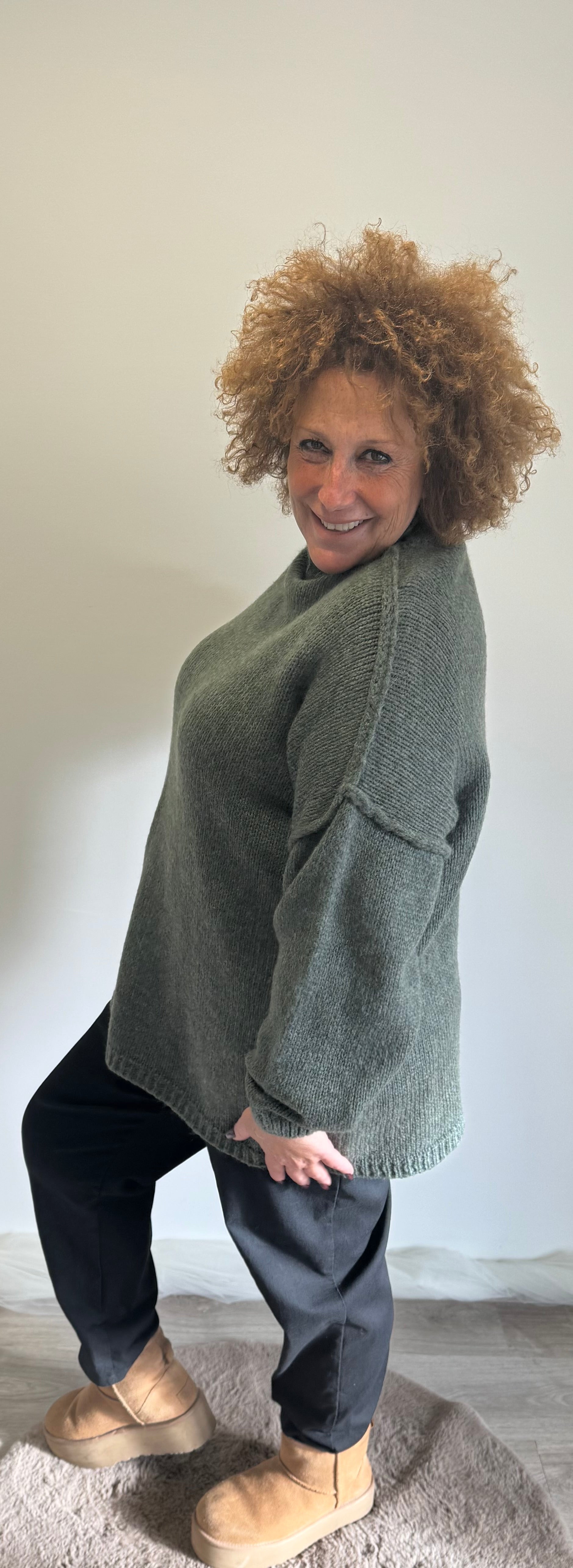 Maglione mezzocollo Dolomiti