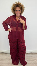 Calais Lace Trousers