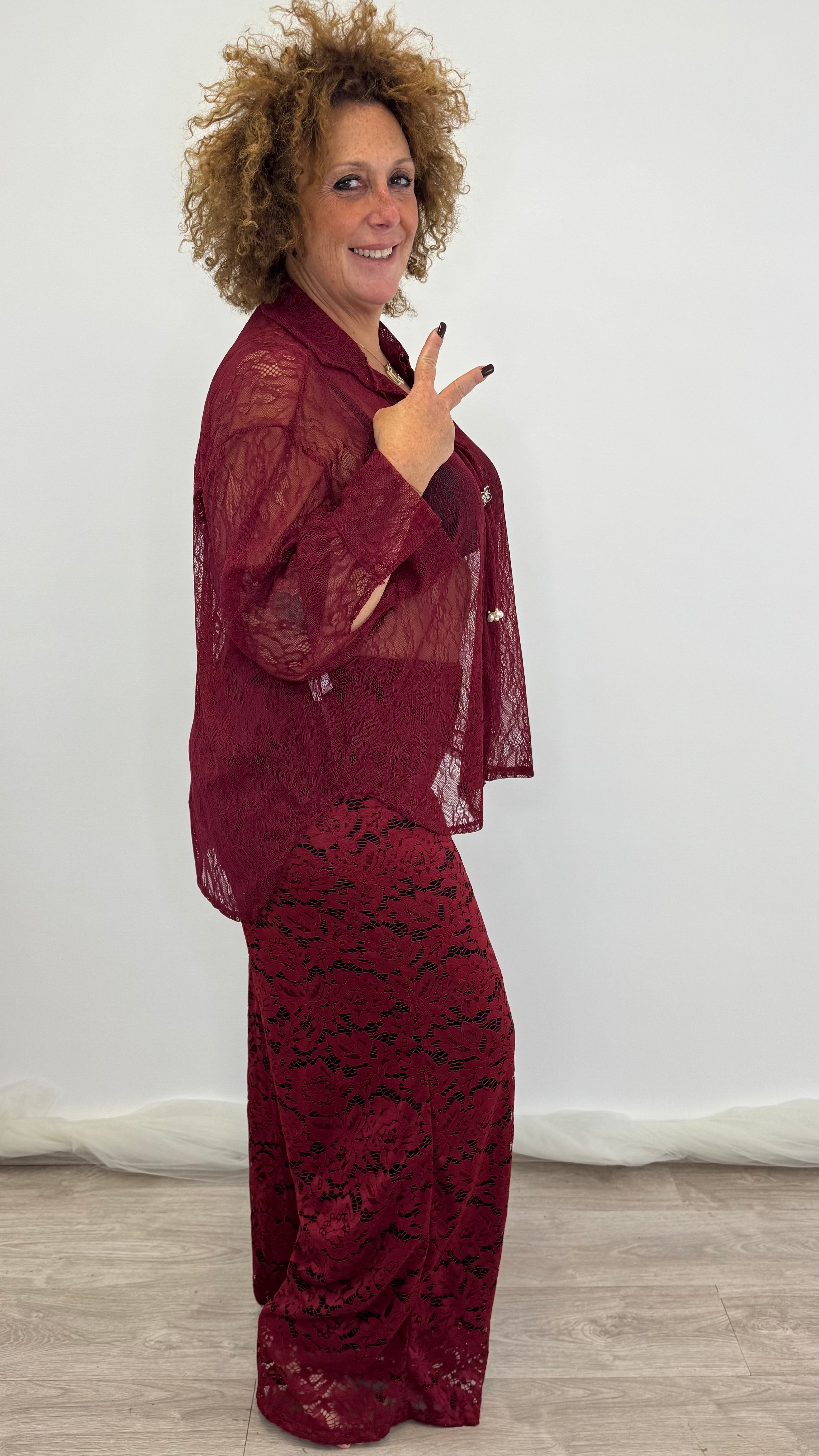 Calais Lace Trousers
