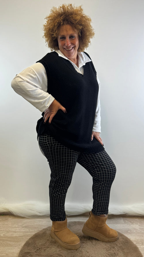 pantalone sigaretta scozia