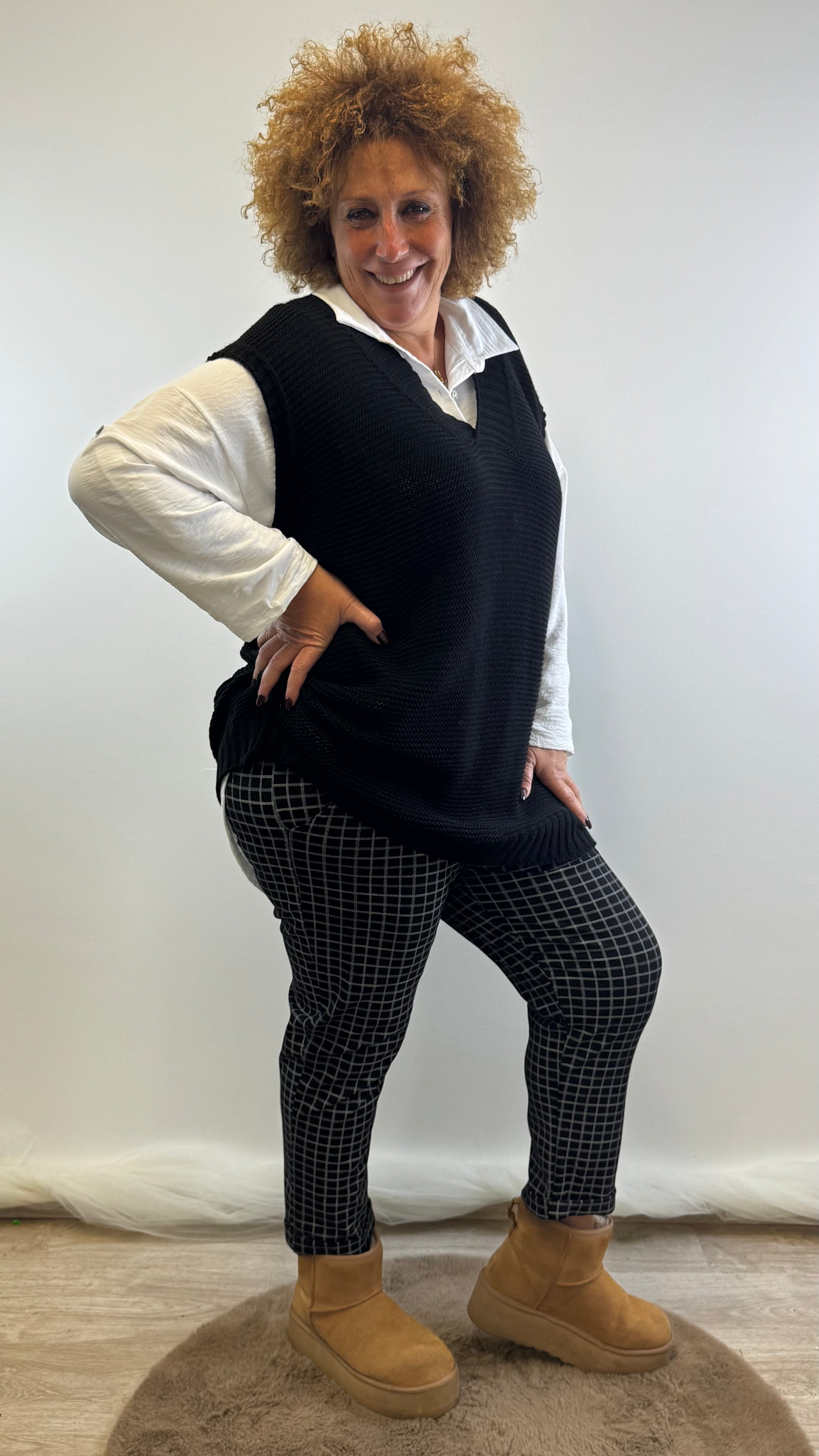 pantalone sigaretta scozia