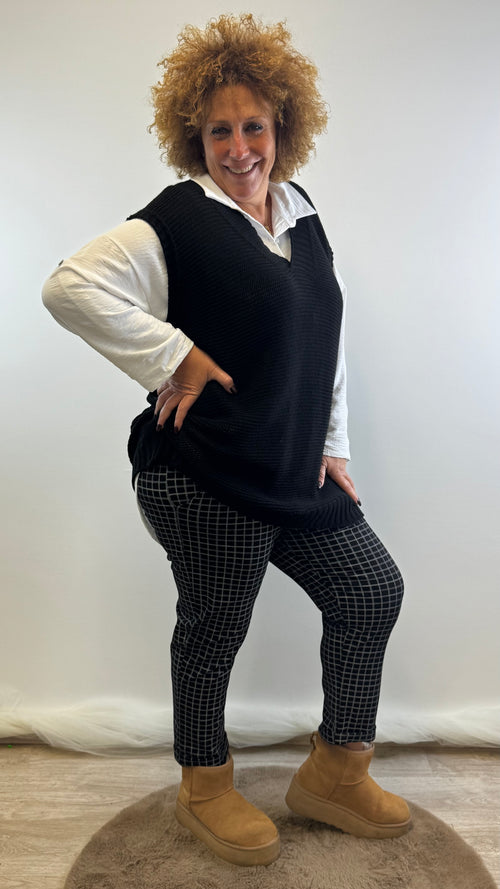 pantalone sigaretta scozia