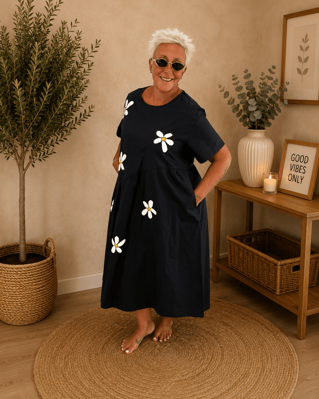Abito Fiori - Alebea