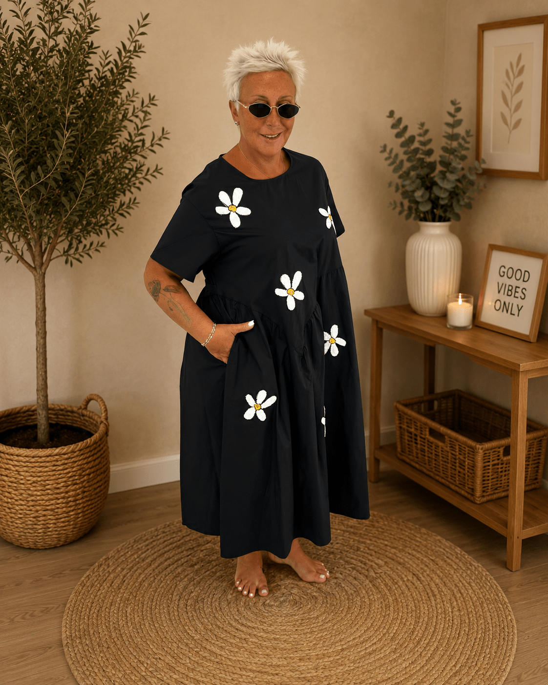 Abito Fiori - Alebea