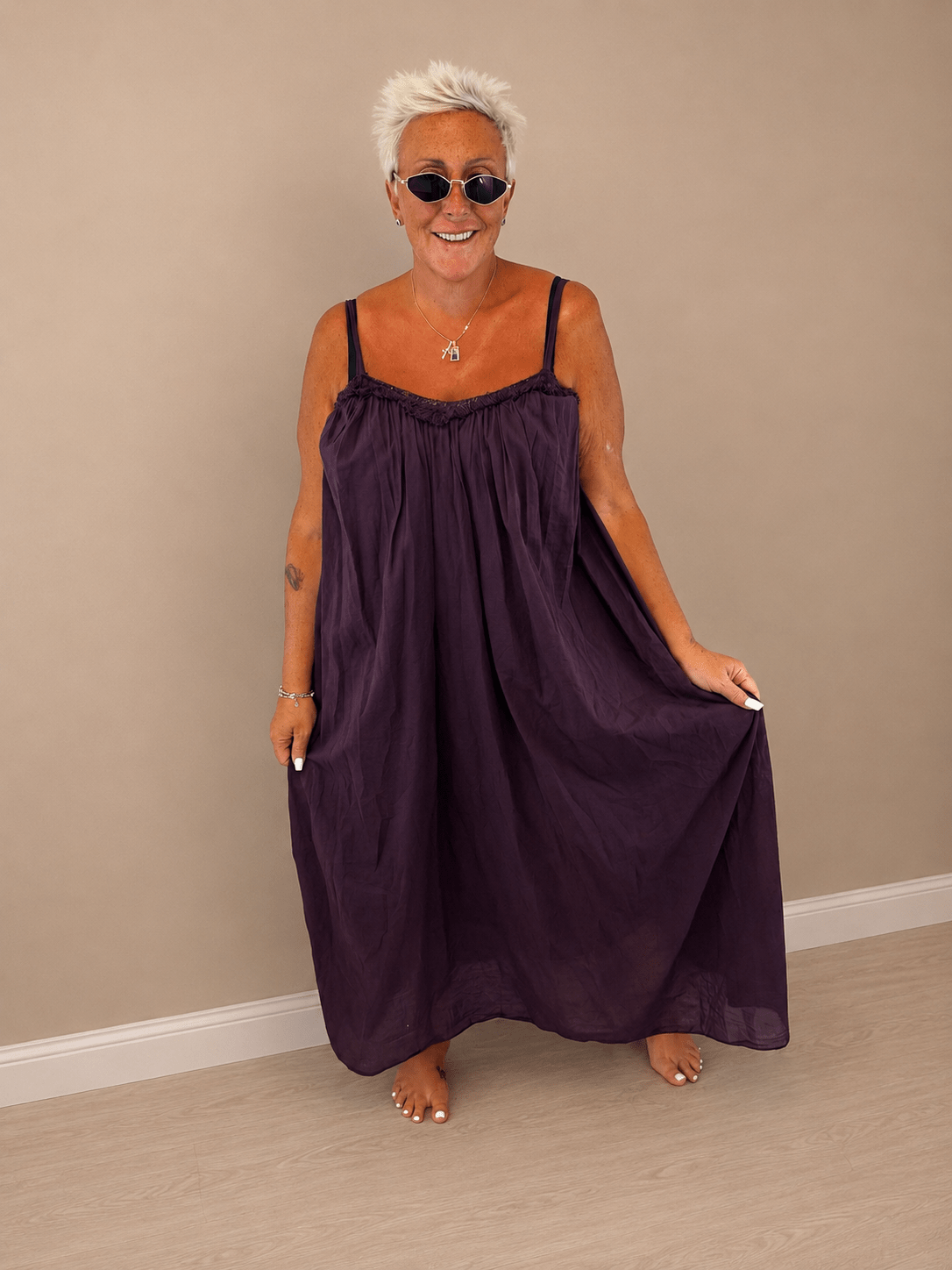 Abito lungo basic - Alebea