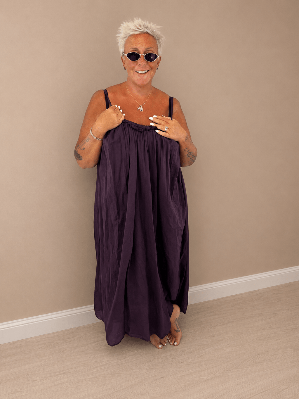 Abito lungo basic - Alebea