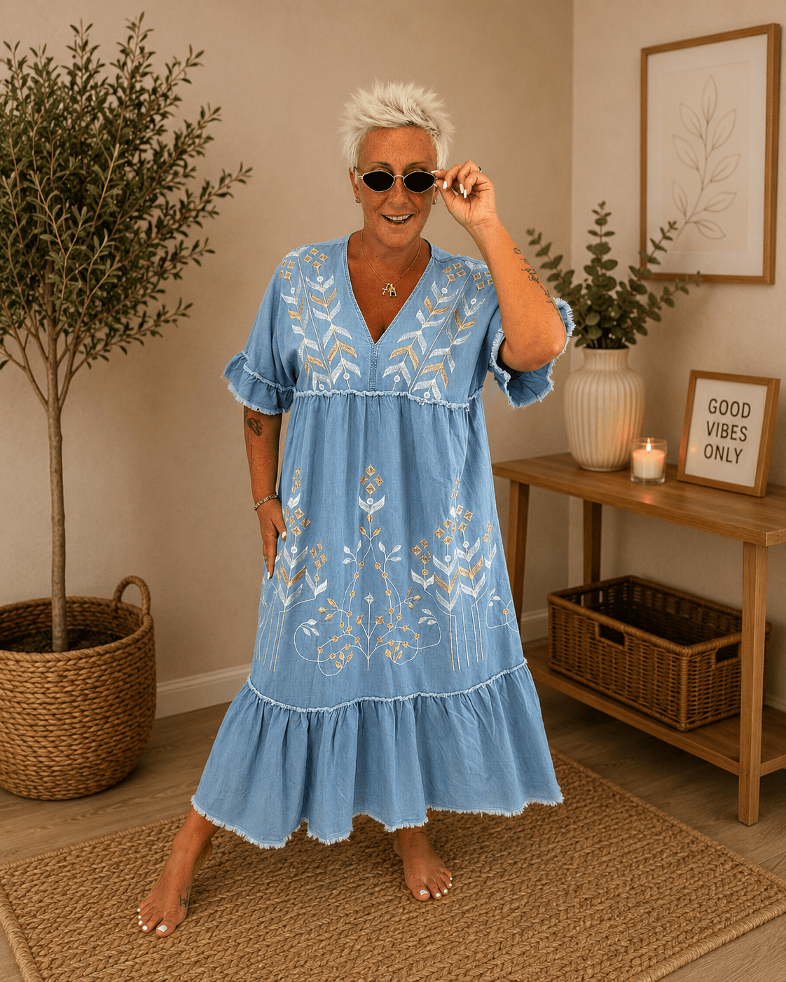 Abito V Jeans - Alebea
