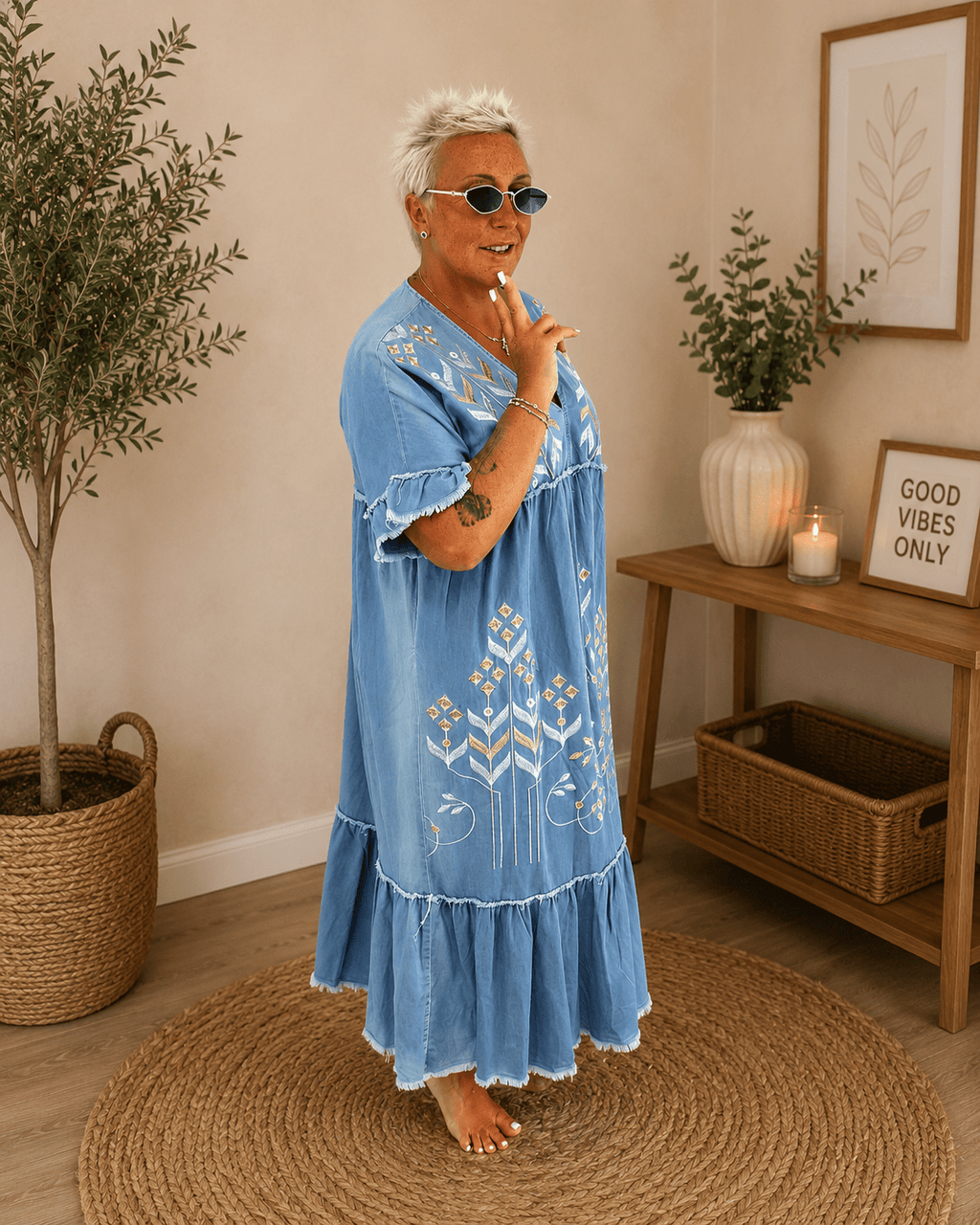 Abito V Jeans - Alebea