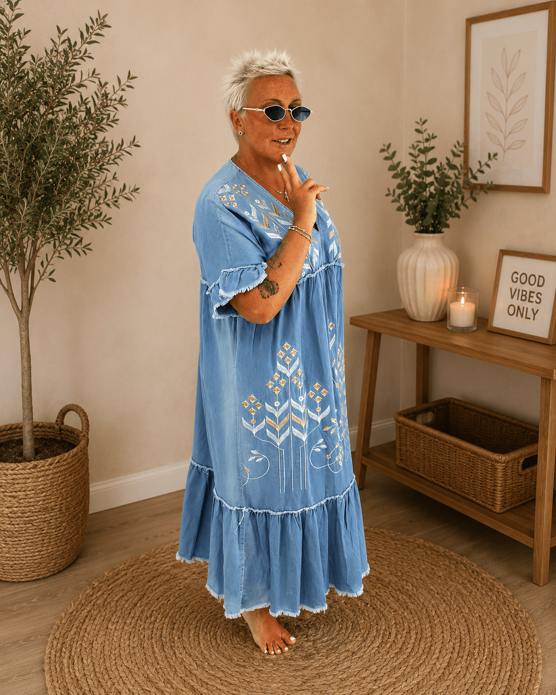 Abito V Jeans - Alebea