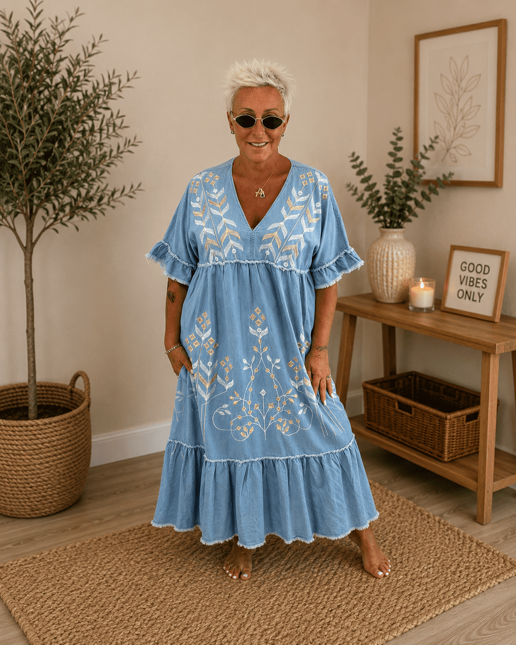 Abito V Jeans - Alebea