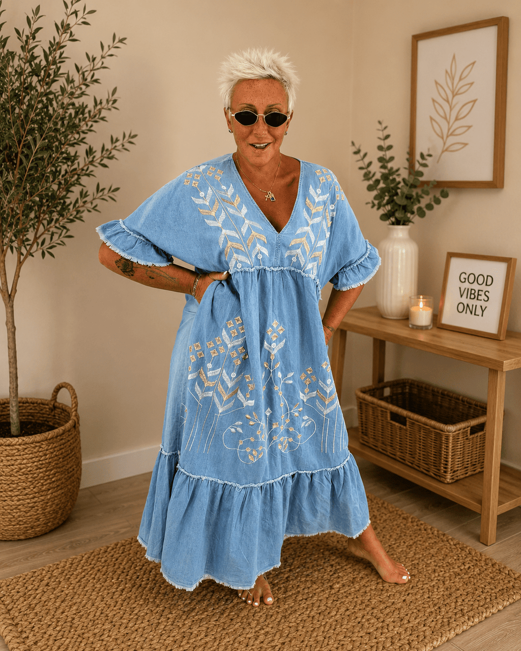 Abito V Jeans - Alebea