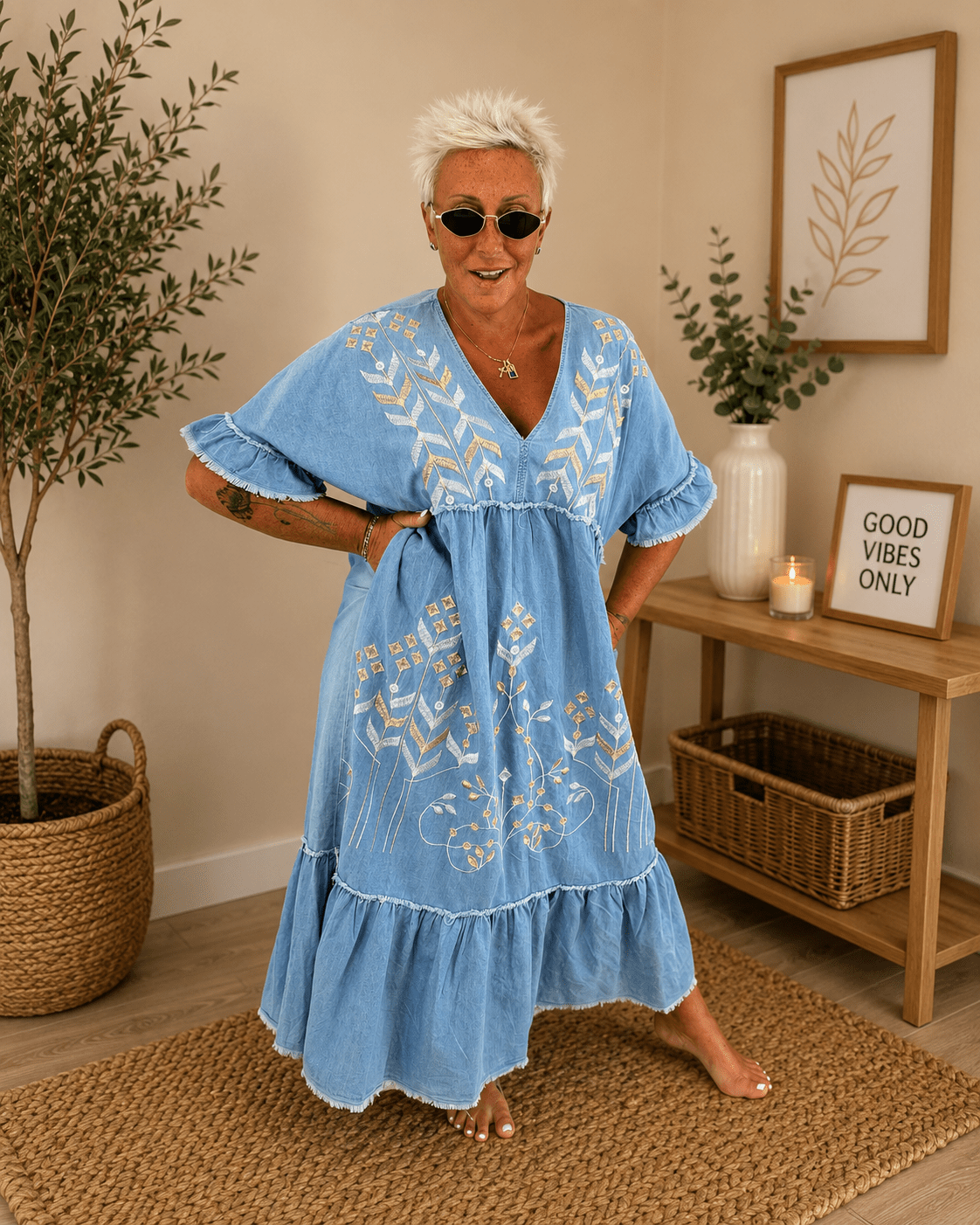 Abito V Jeans - Alebea