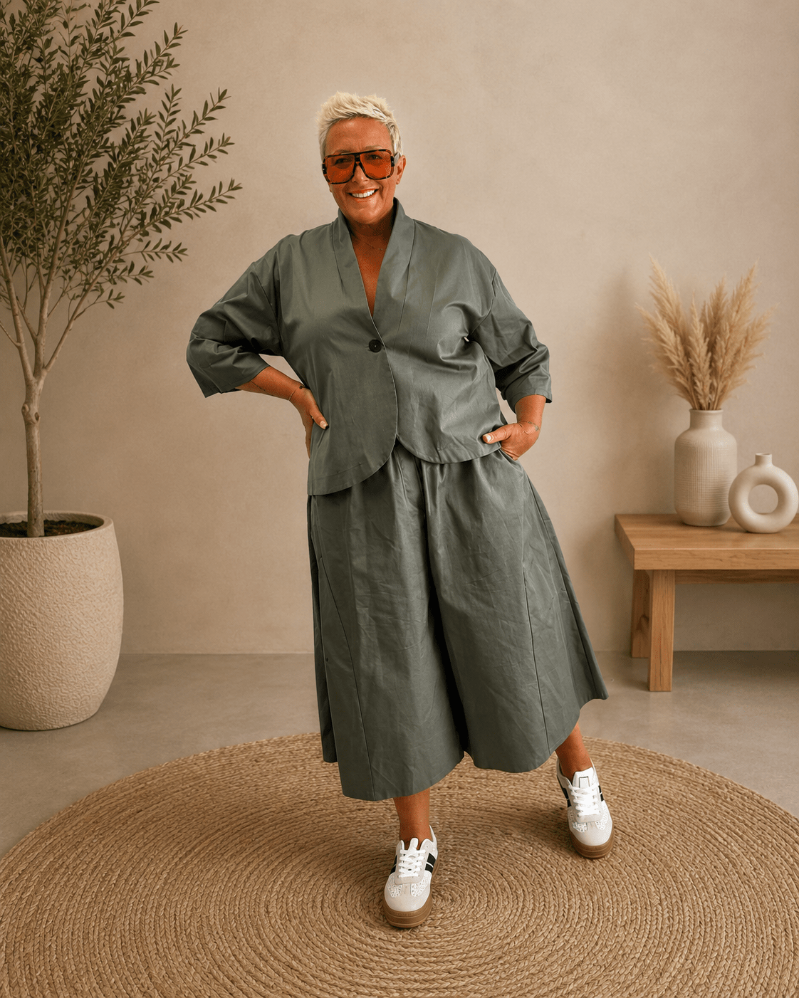 Completo Bermudone - Alebea