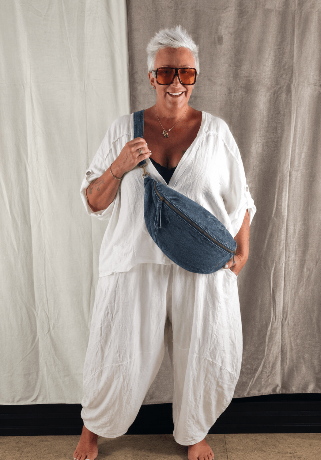 Marsupio Jeans Bea - Alebea