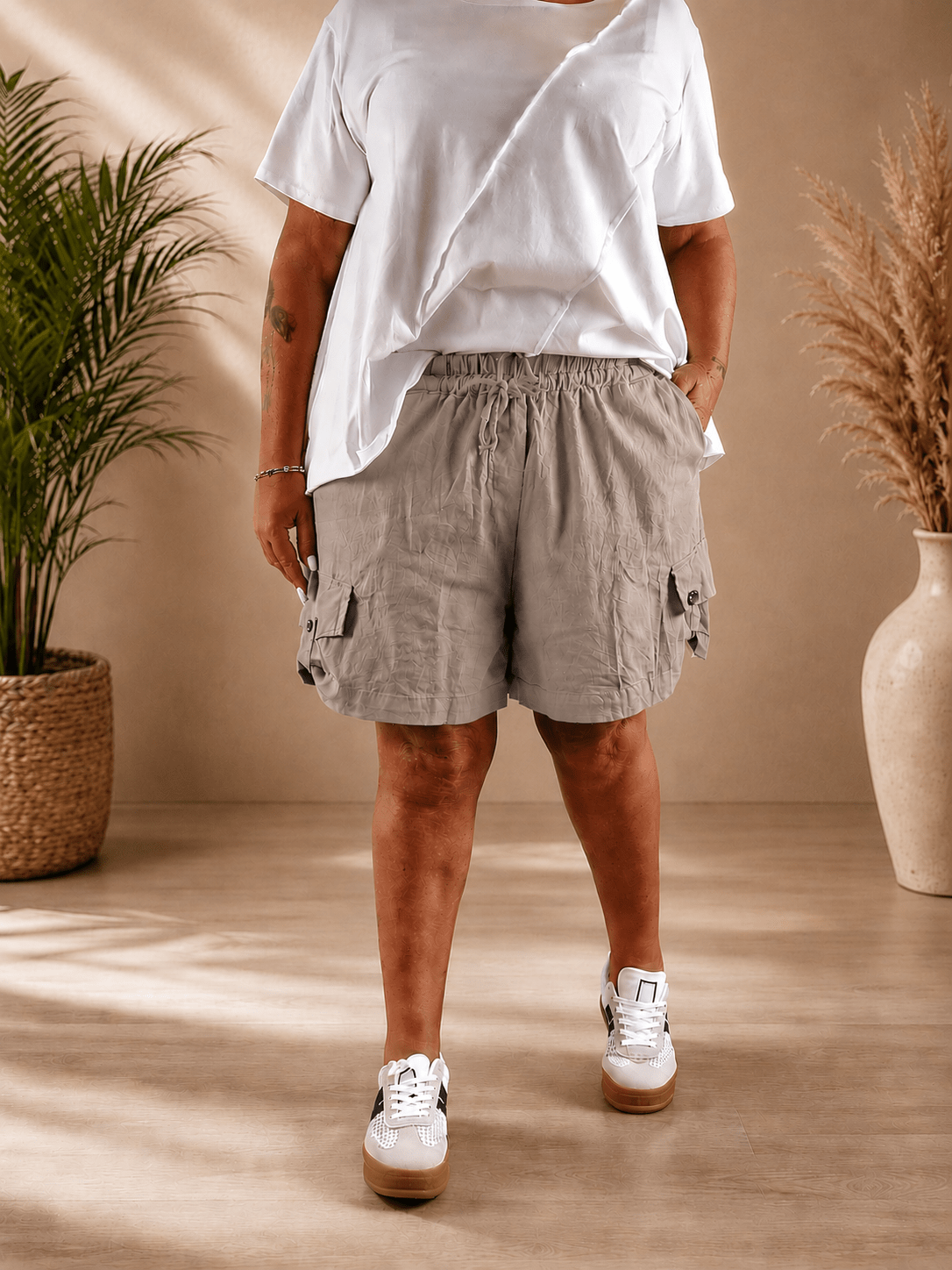 Pantaloncino Bottoncino - Alebea