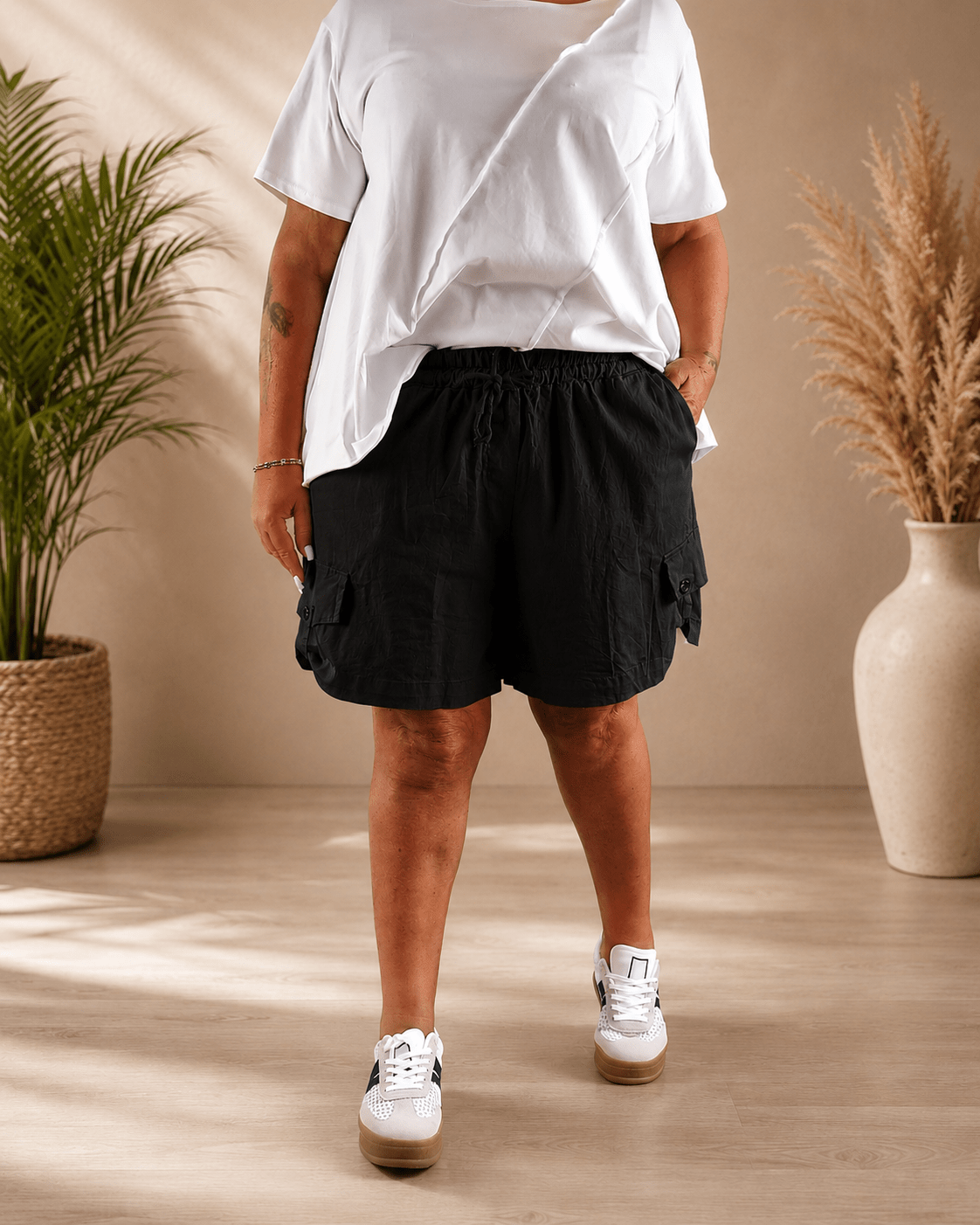 Pantaloncino Bottoncino - Alebea