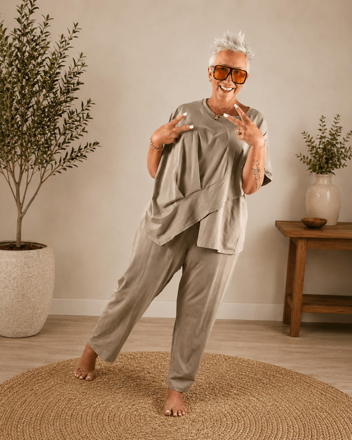Pantalone dritto - Alebea