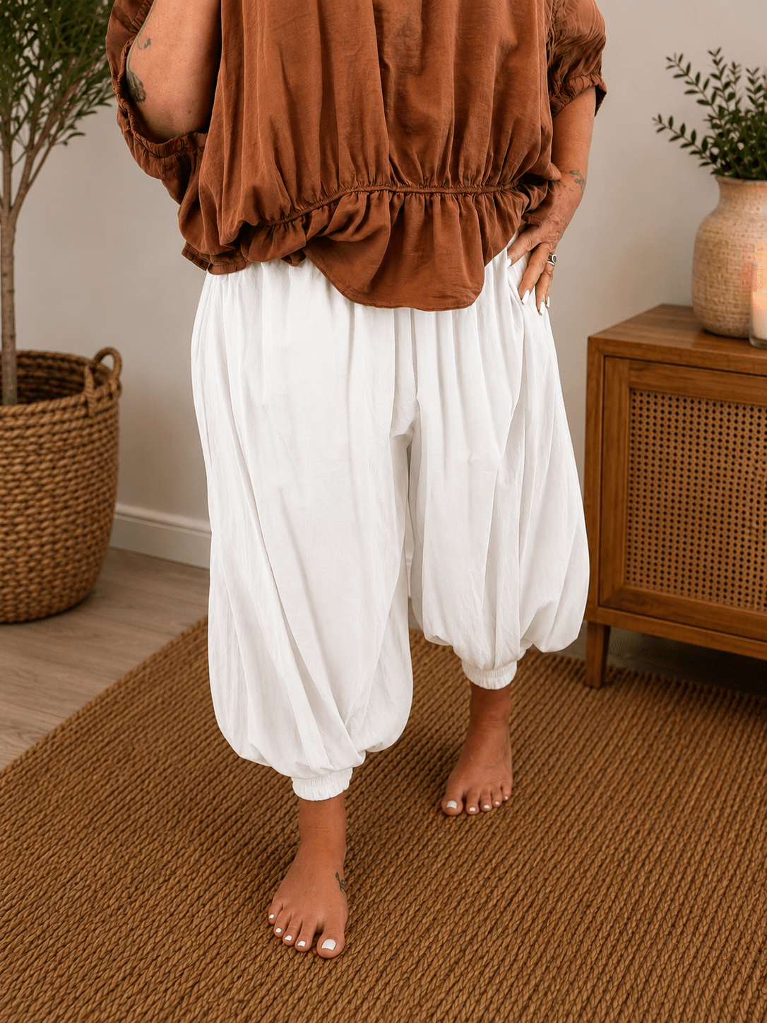 Pantalone Palloncino Basic - Alebea