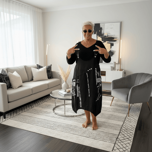Salopette Jeans Scritta - Alebea