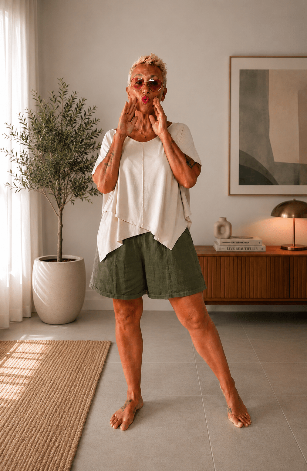 Shorts Basic Jeans - Alebea