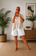 Shorts Basic Jeans - Alebea