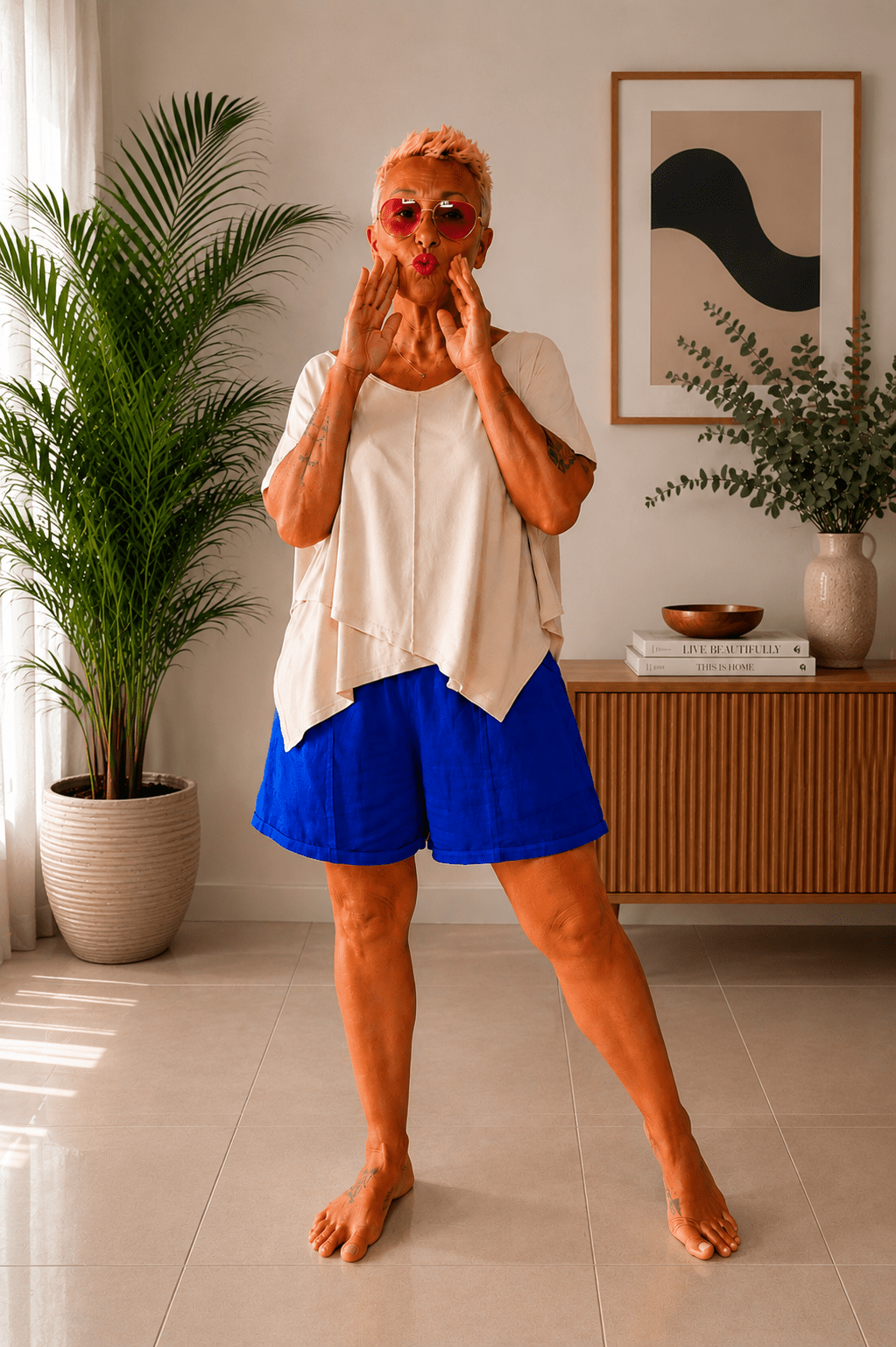 Shorts Basic Jeans - Alebea