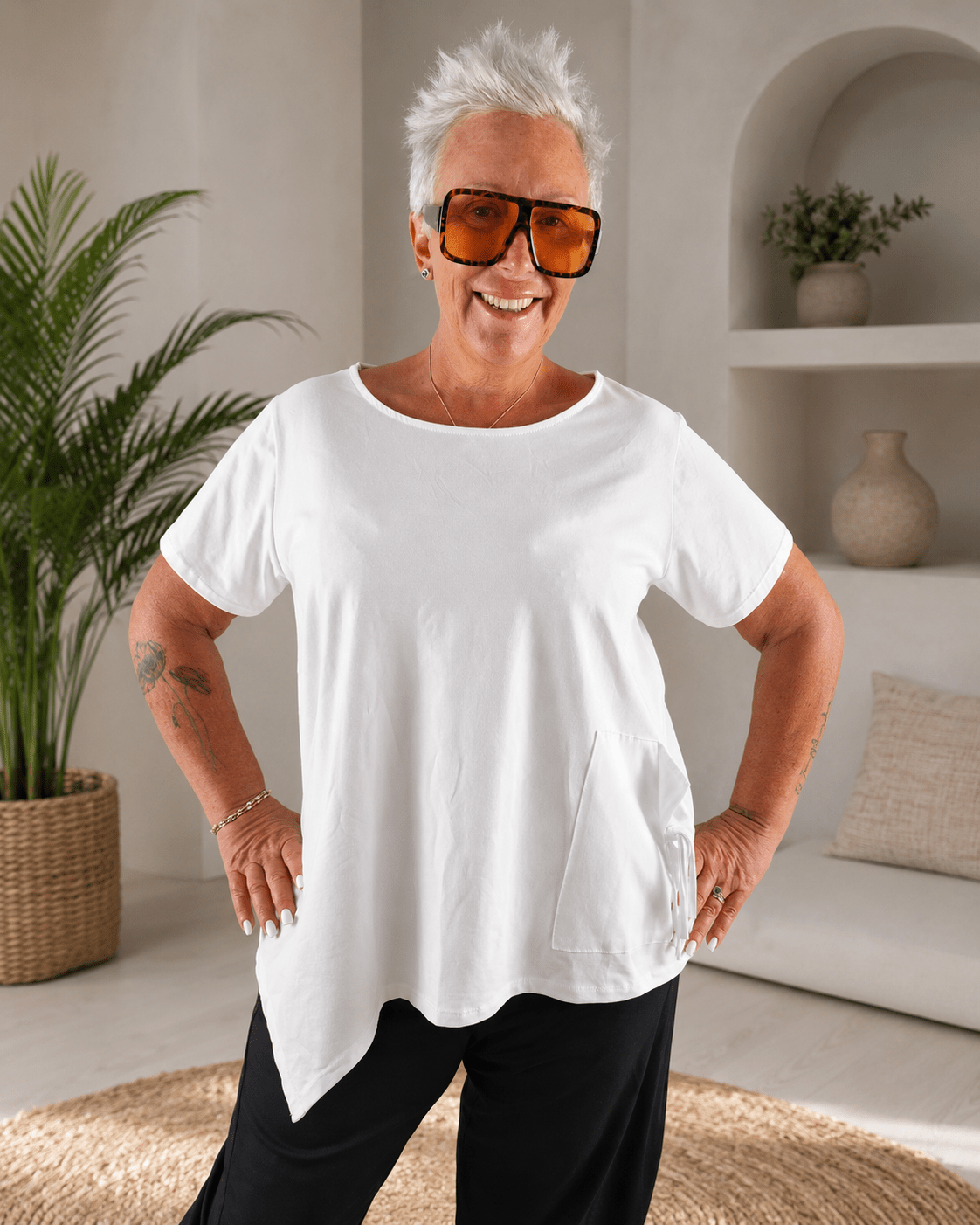 T-shirt fiocco - Alebea